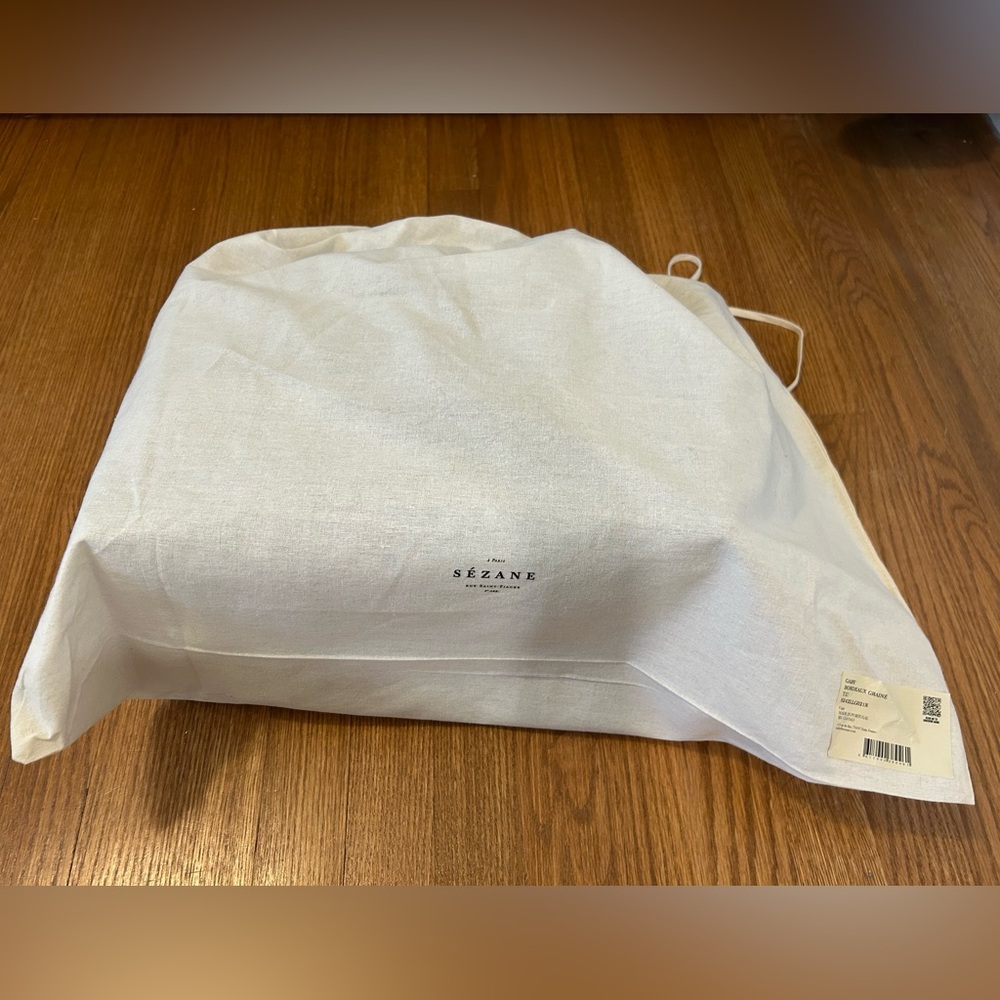 Sezane Gabin Bag - Burgundy Grained - Picture 13 of 13